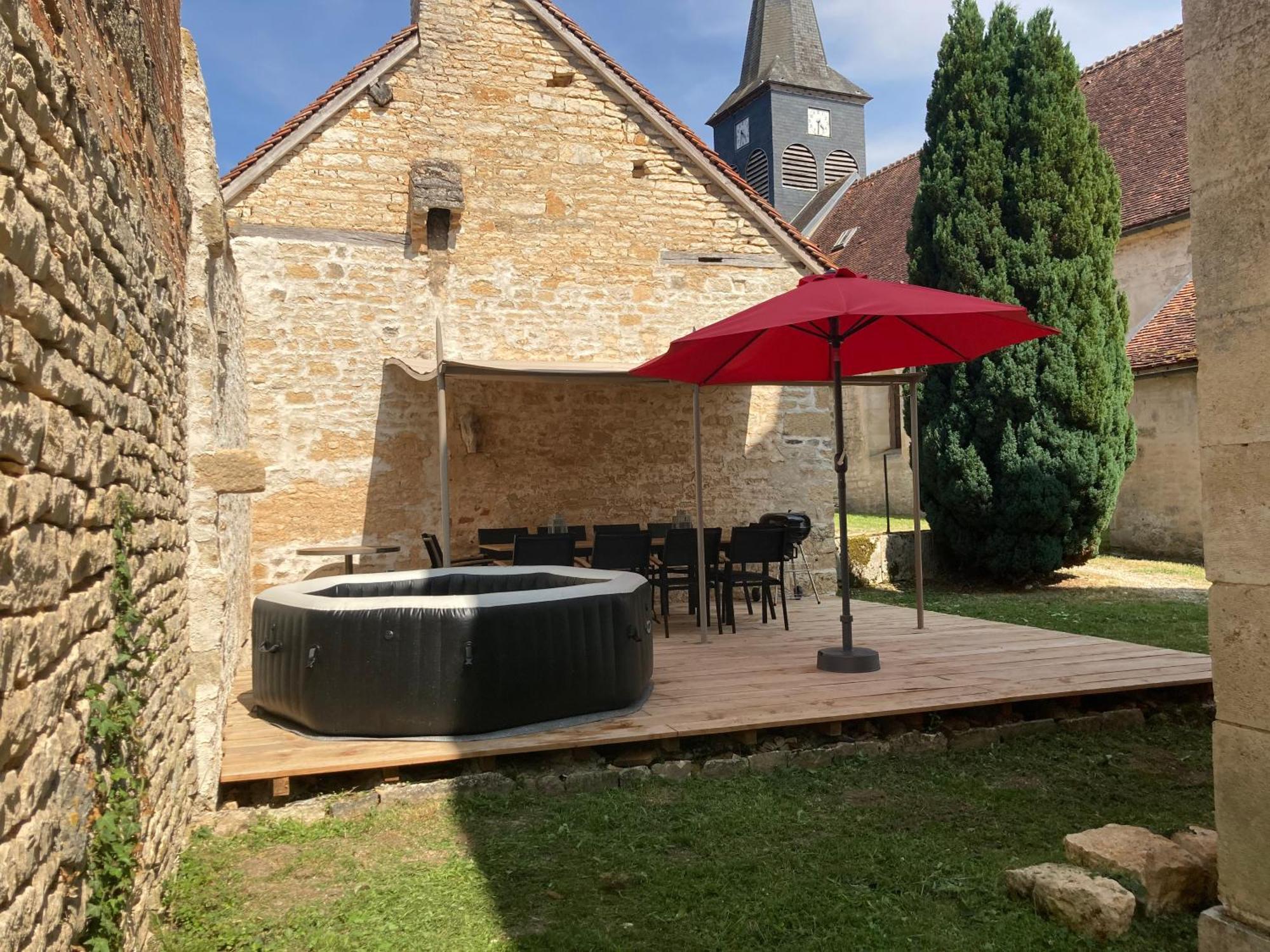 Le Presbytere - Touillon, Jacuzzi, 4 Chambres Pour 10 Extérieur photo